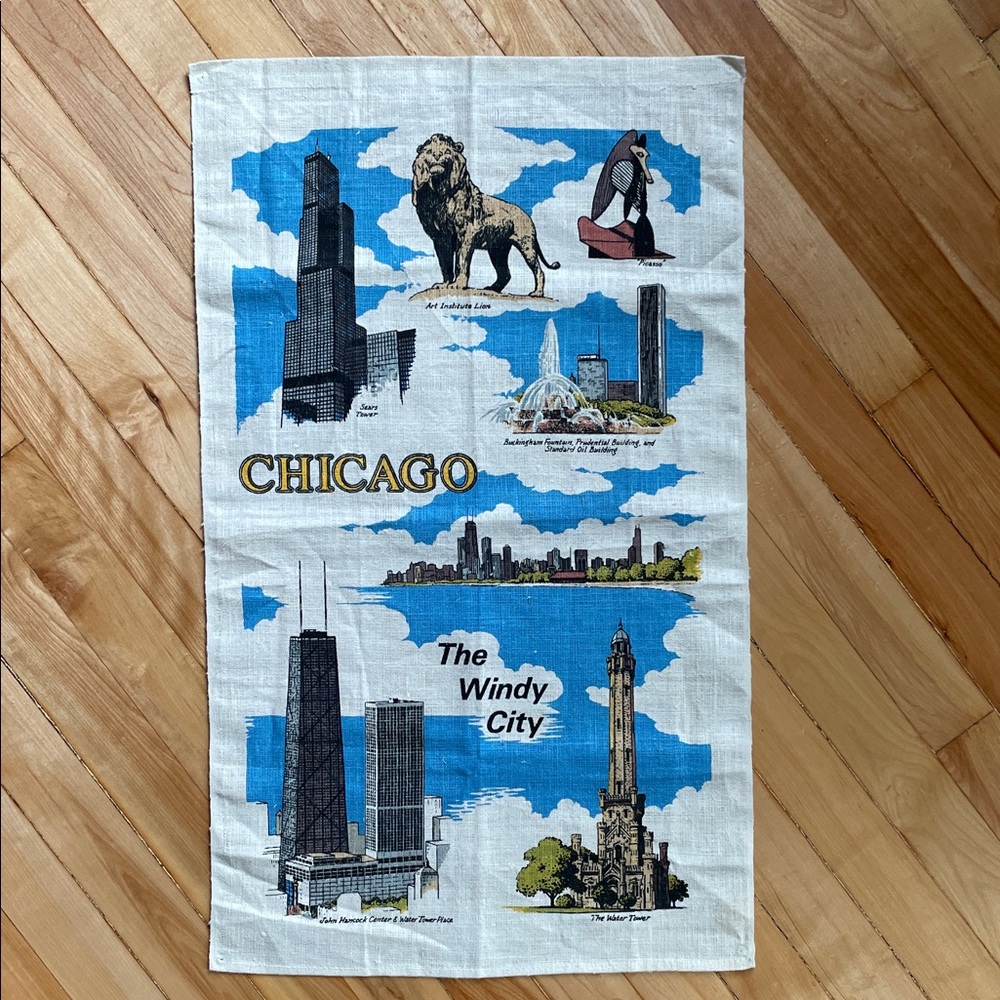 Chicago Windy City Wall Banner